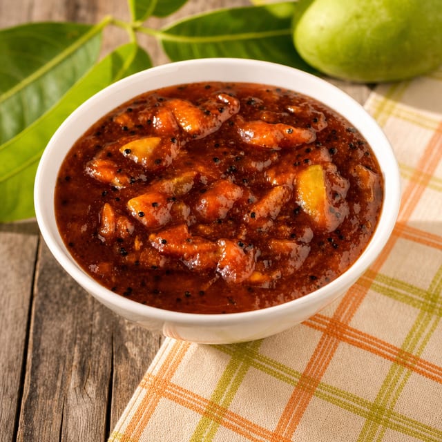 Hot Mango Chutney (4 oz.).