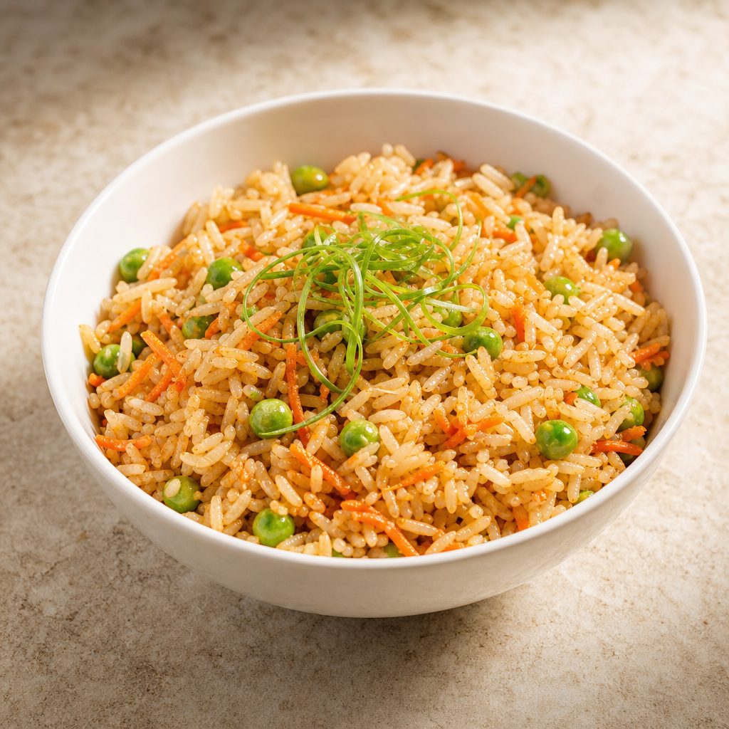 Veg Fried Rice - Vegan.