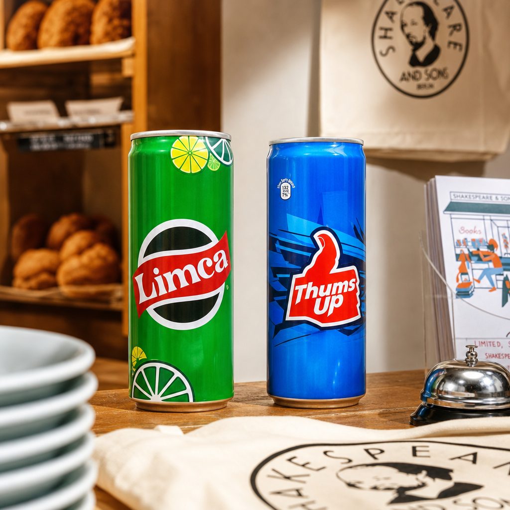 Thums Up + Limca.