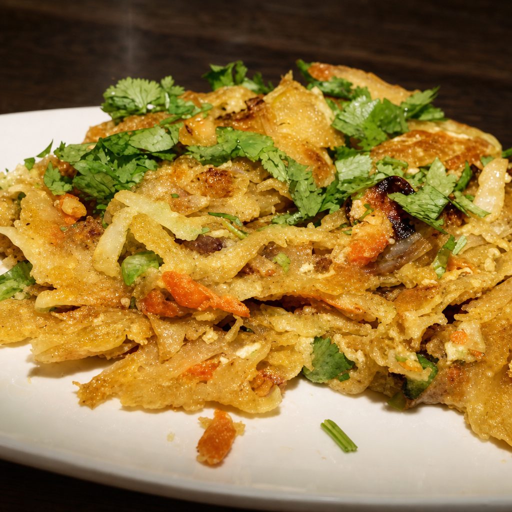Veg Kothu - Non Vegan.