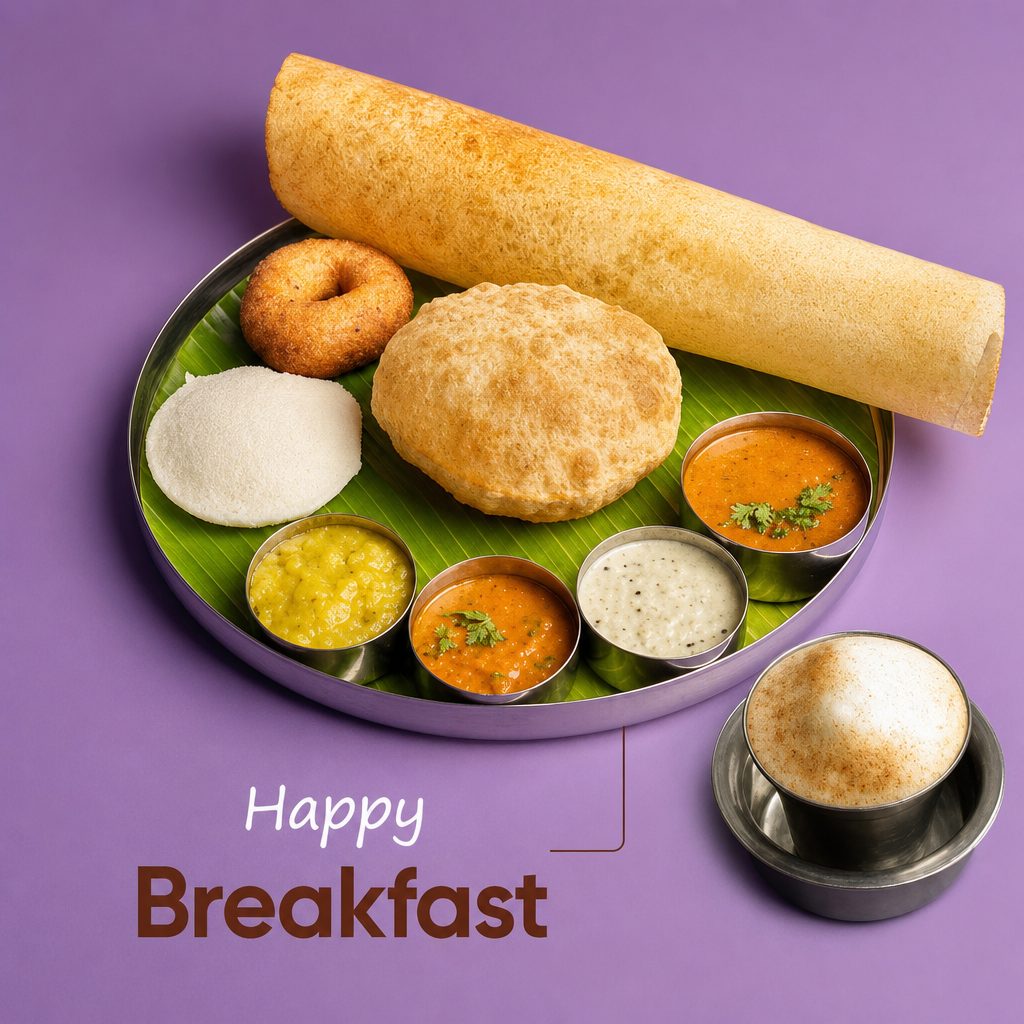 Cosmos Brunch Thali.