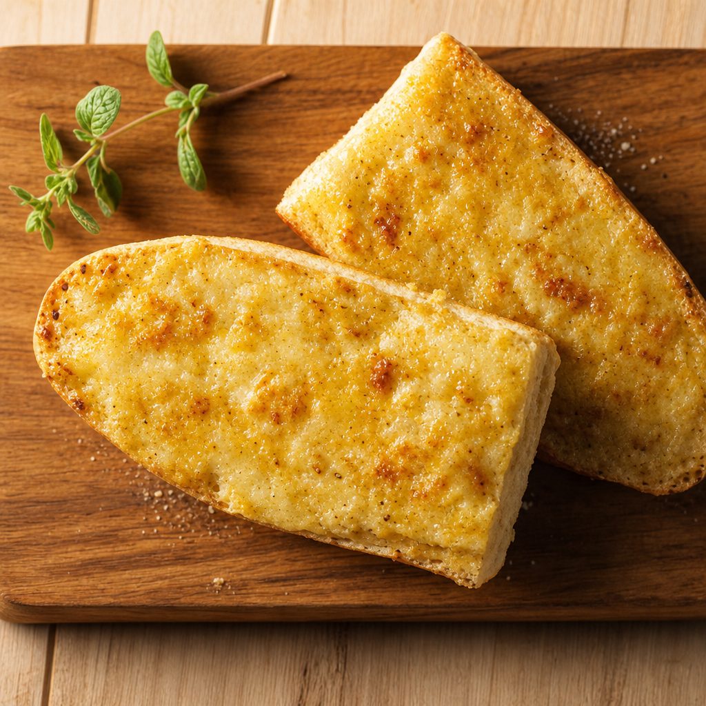 Five Cheese and Garlic French Bread.