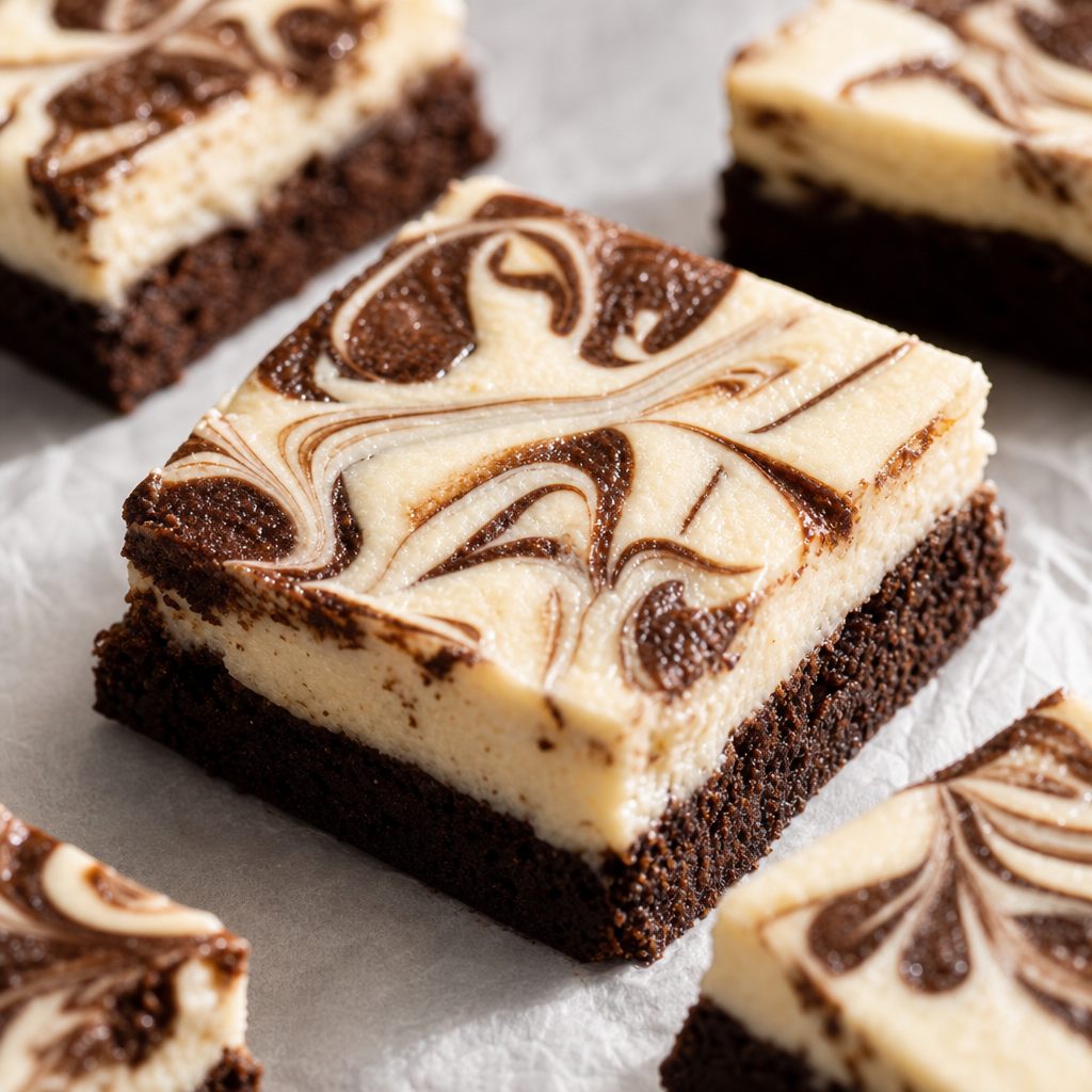 Cheese Brownie.