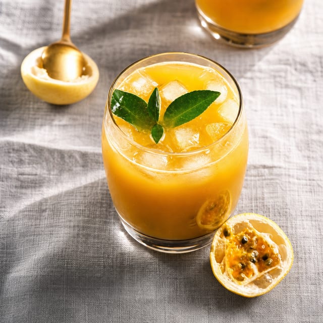 Passion Fruit Juice.