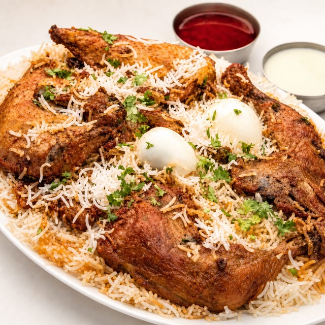 Chicken Biryani family pack (Halal) - Non Vegan.
