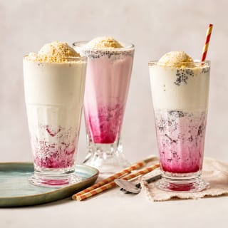 Rose Falooda – Classic Indian Dessert Drink
