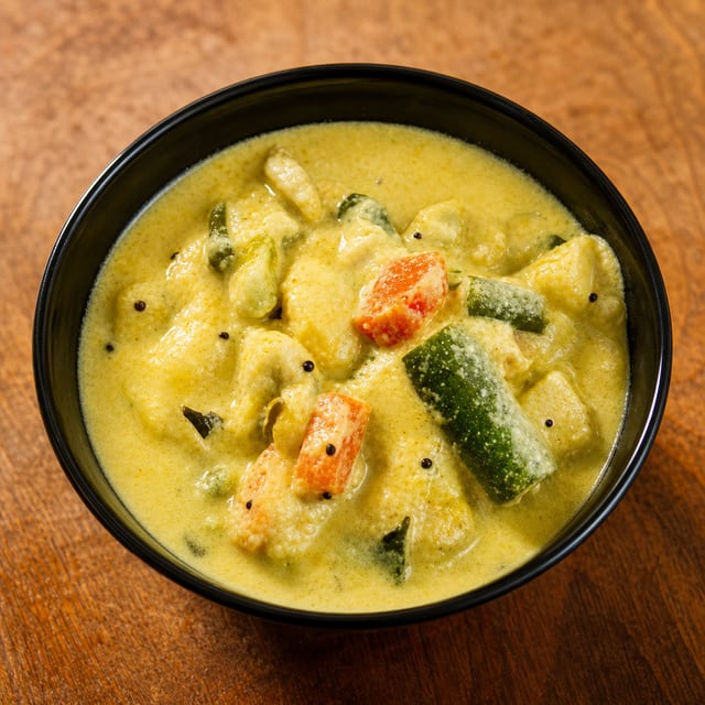 Avial - Kerala coconut mixed veg curry.