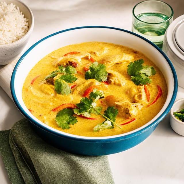Shrimp Yellow Curry.
