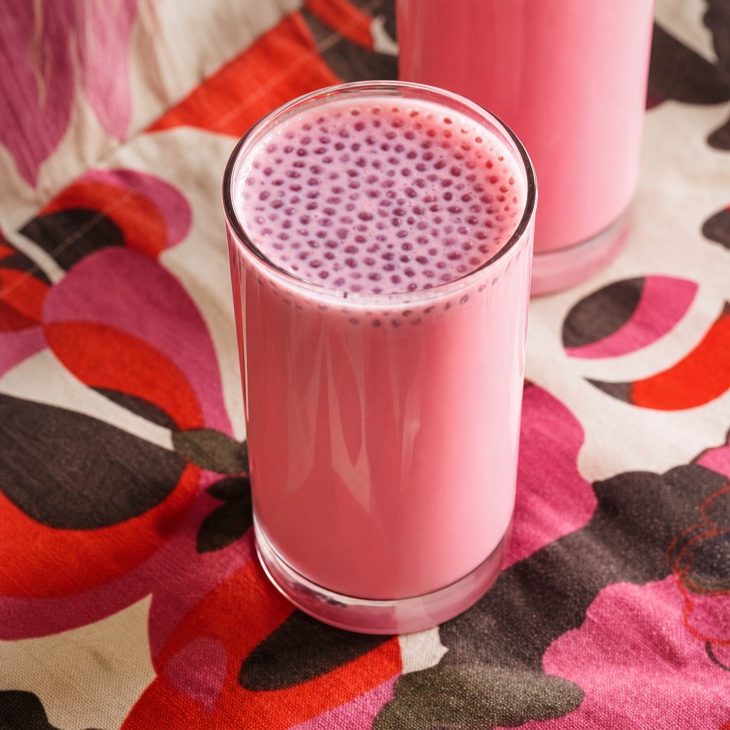 Rose Milk – Fragrant Rose-Flavored Milk.