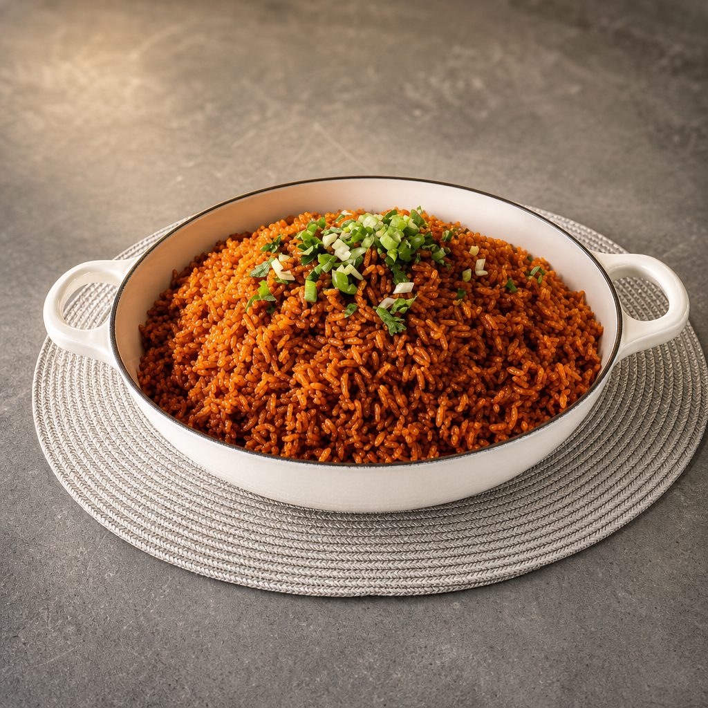 Jollof Rice - Vegan.