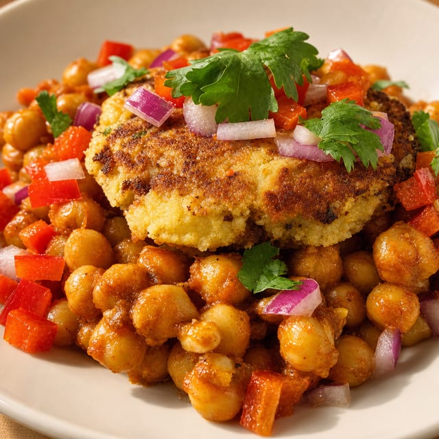 Aloo Tikki Chaat.