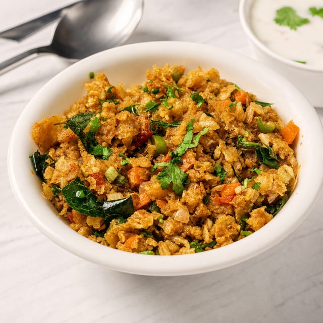 Chicken Kothu (Halal) -Non Vegan.