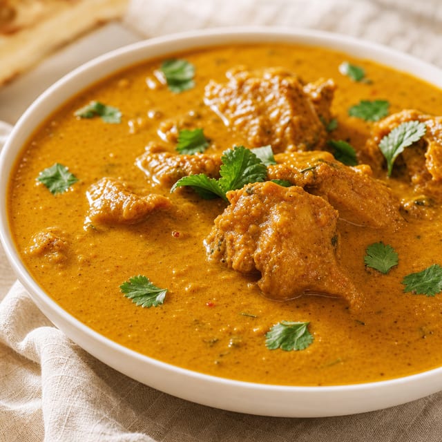 Beef Korma (Halal) -North Indian style.