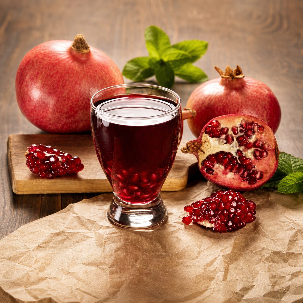 Pomegranate Juice.