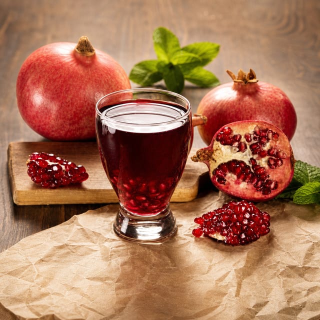 Pomegranate Juice.