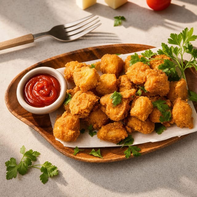 Paneer Pakora (5) - Non Vegan.