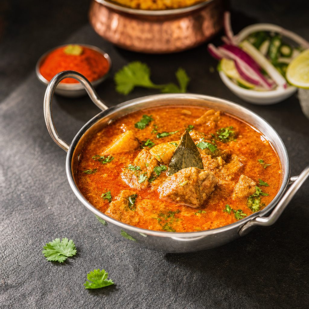 Chicken Rogan Josh - Halal , Gluten free.