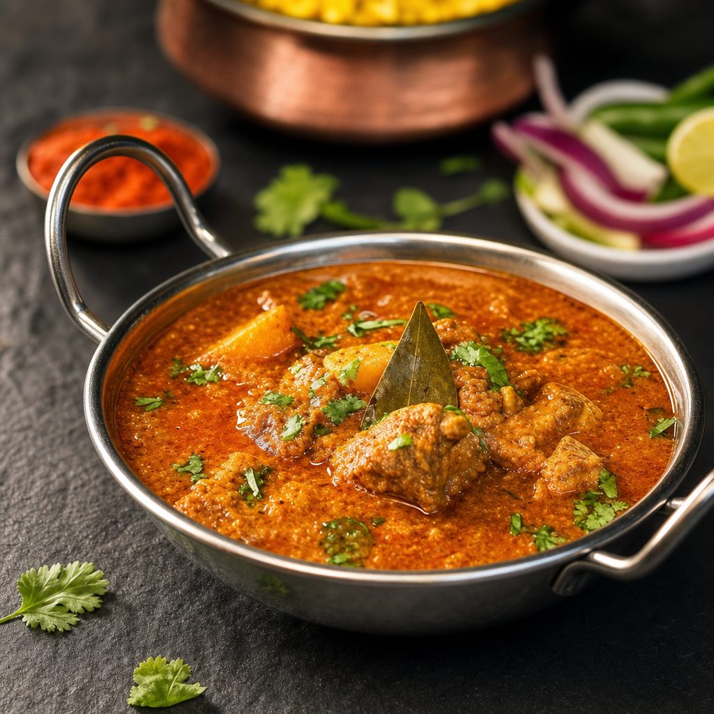 Mutton Rogan Josh (Bone in Goat, Halal).