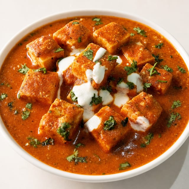 Paneer butter masala - Non Vegan, Gluten free.