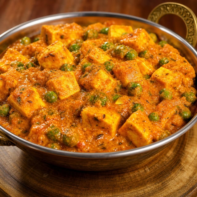 Matar Mushroom - Vegan, Gluten free.