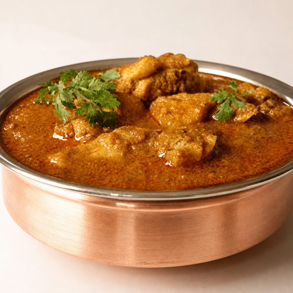 Chicken Korma - North Indian (Halal, Gluten free).