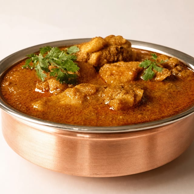 Chicken Korma - North Indian (Halal, Gluten free).