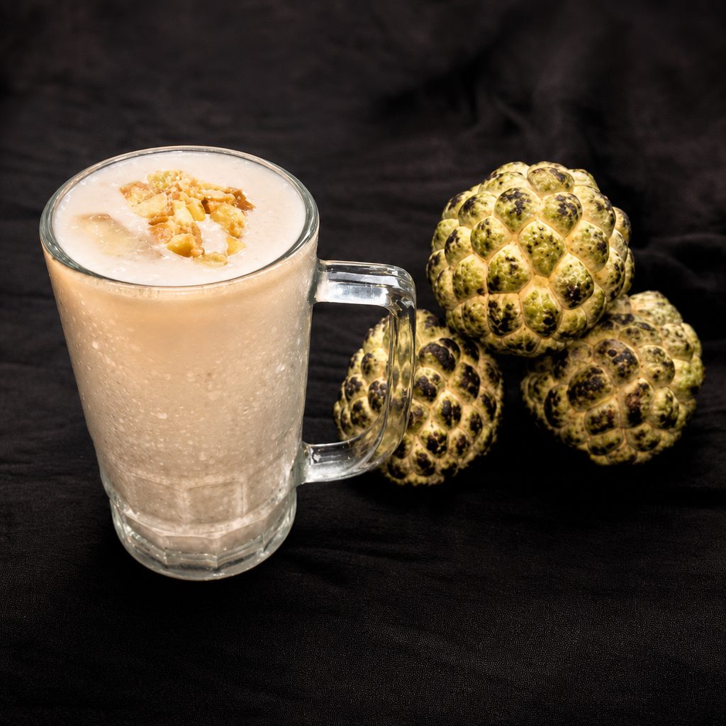 Sitafal shake AKA custard apple shake.