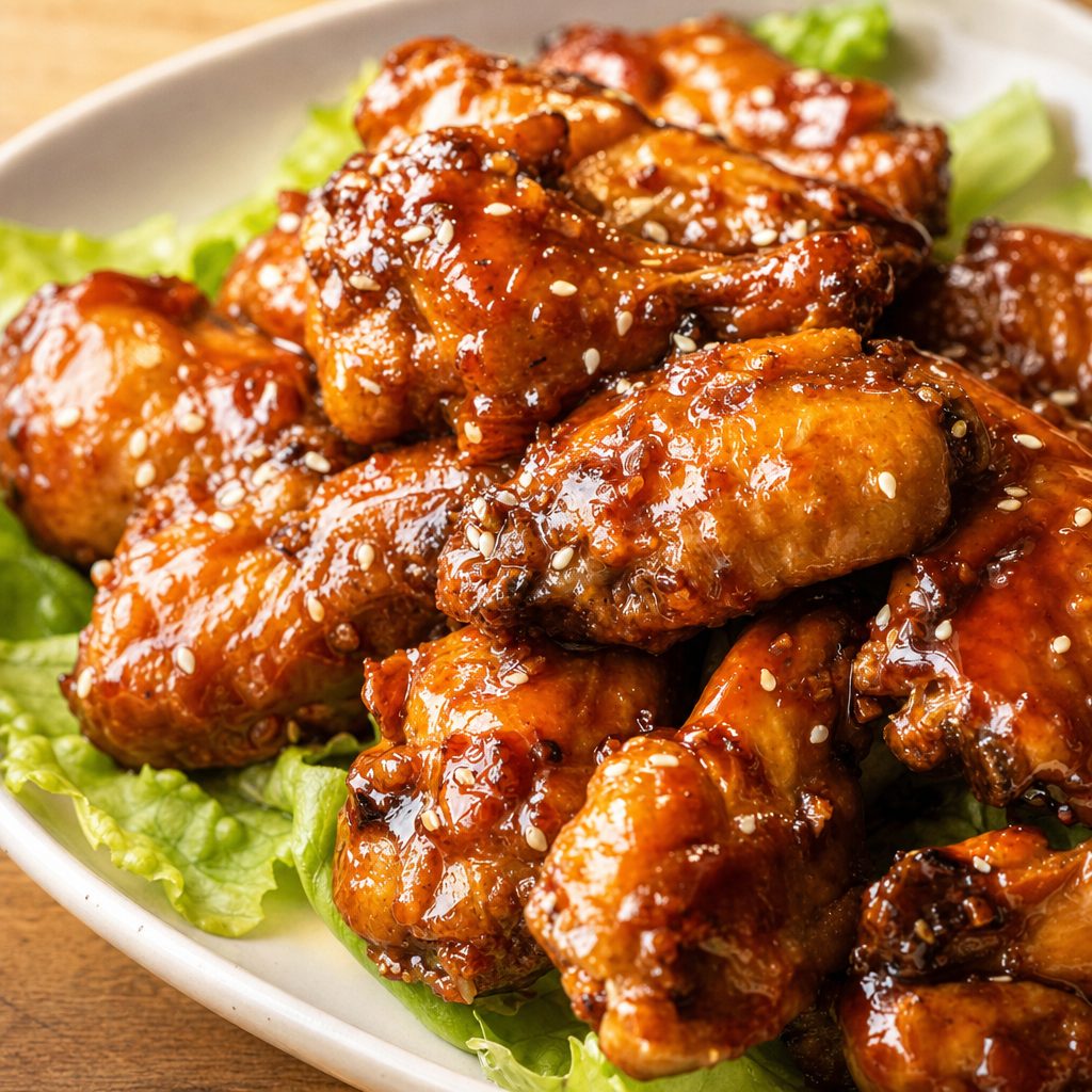 Teriyaki wings(6) -Halal.