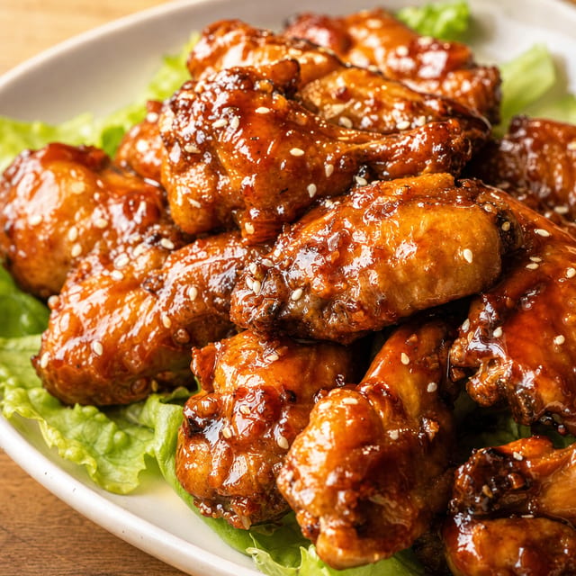 Teriyaki wings (6) -Halal.