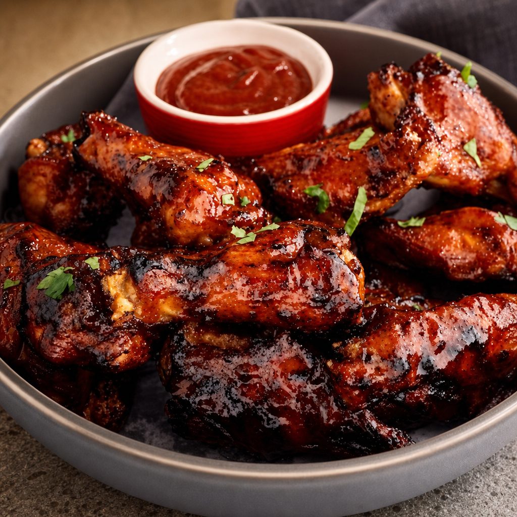 Barbeque Wings (6) – Halal.