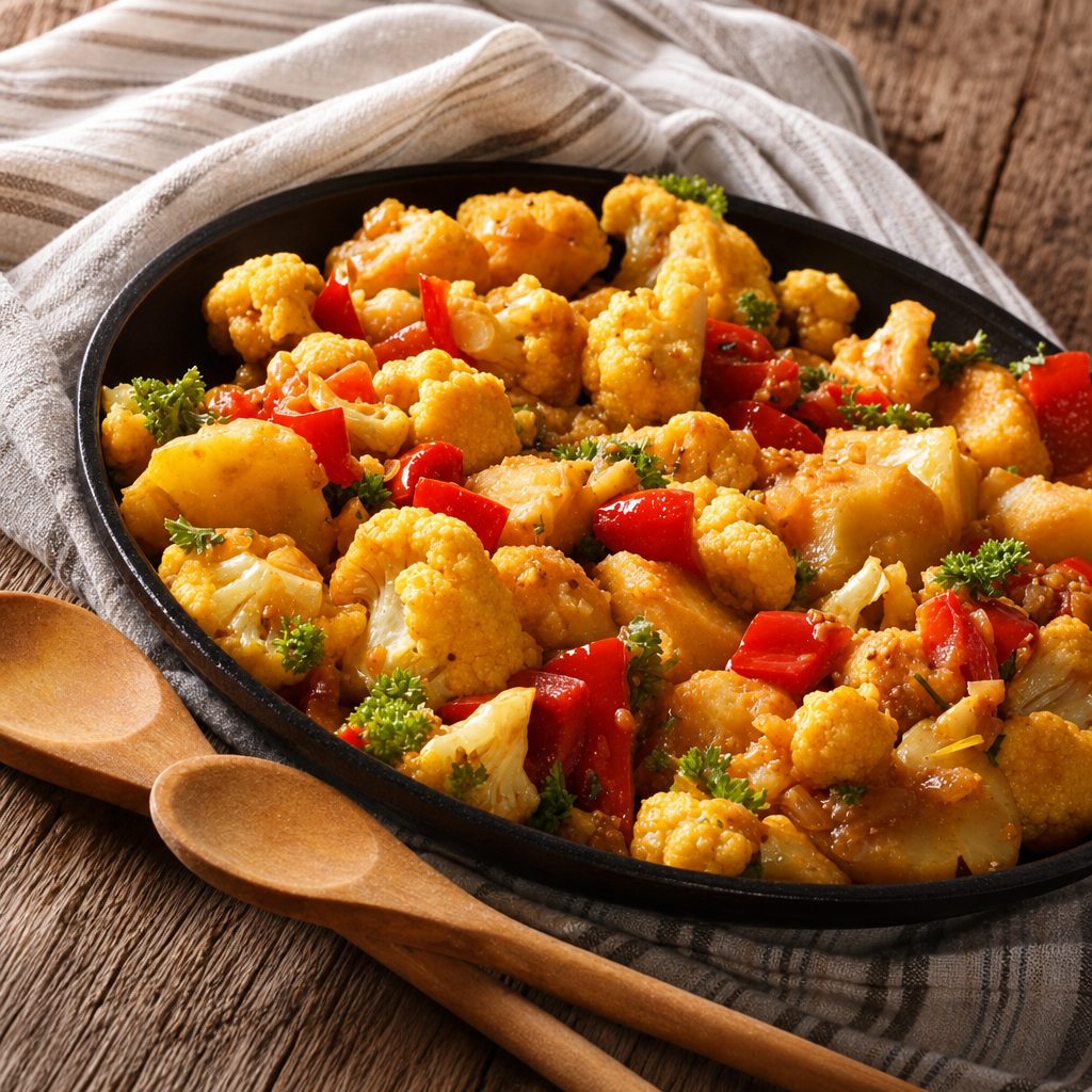 Chili Gobi - Vegan.