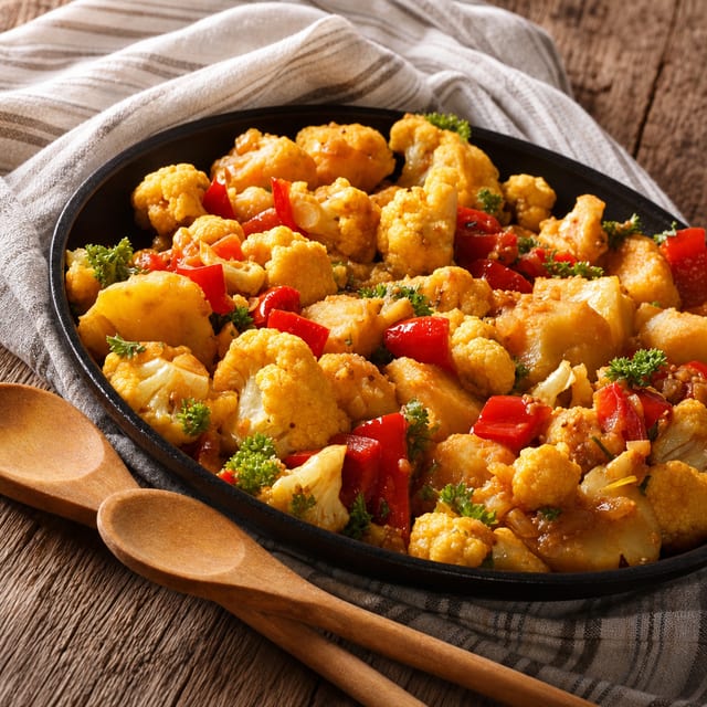 Chili Gobi - Vegan.