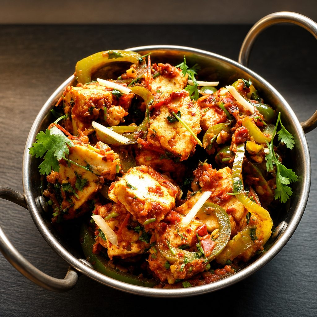 Kadai Paneer - Non Vegan, Gluten free.