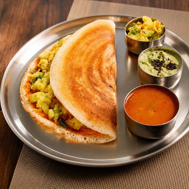 Masala Dosa combo (Pick 2/3) - Vegan.