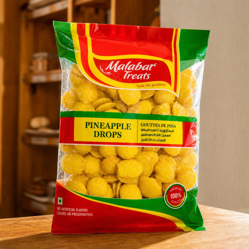 Malabar Treats- Pineapple Sweet Drops 200gms.