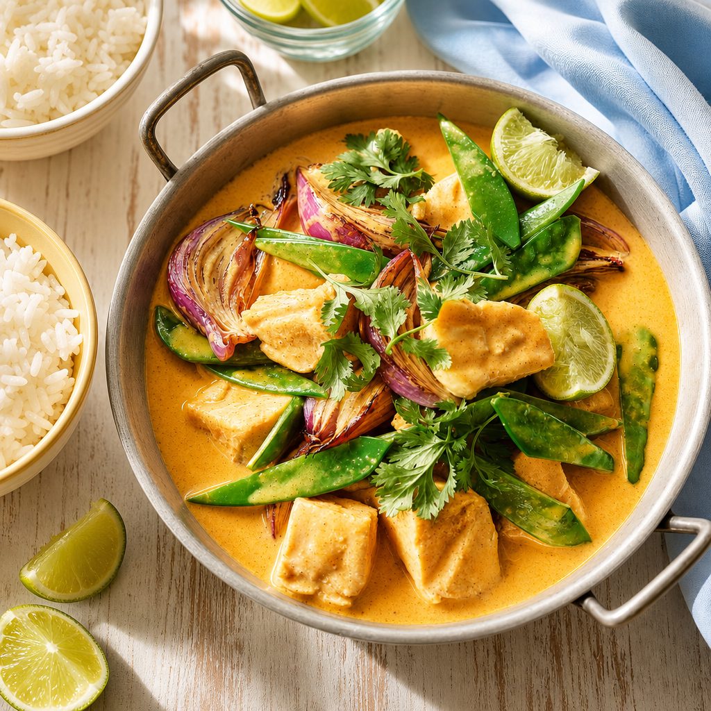 Chicken Yellow Curry - Halal, Gluten free.