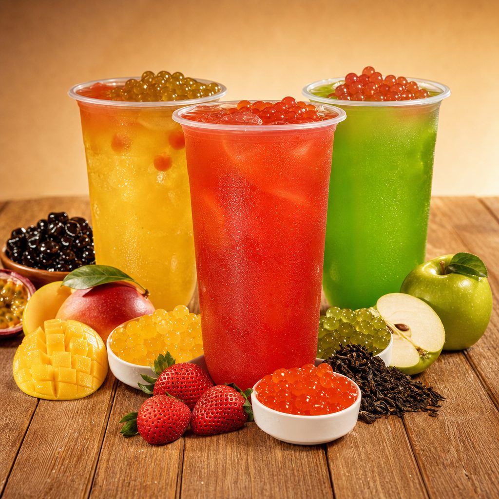 Boba Juices.