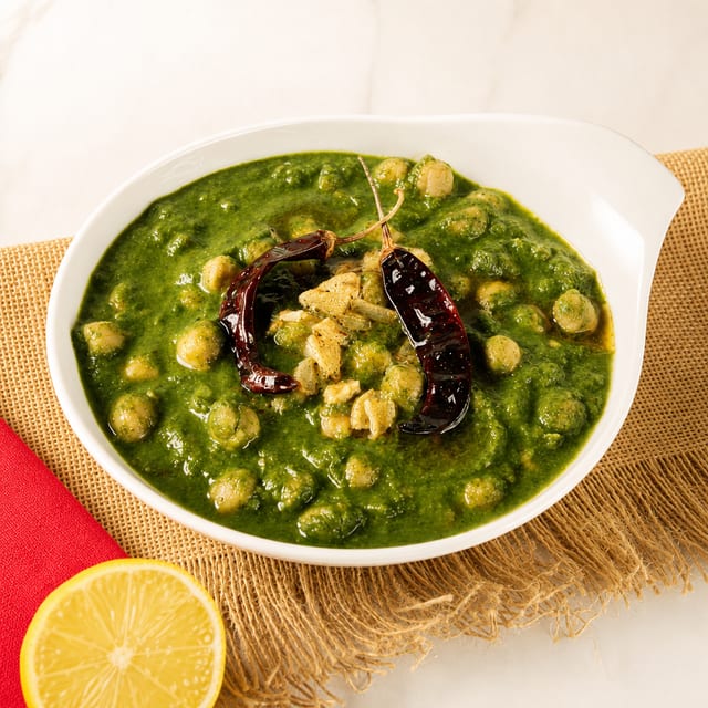 Chana Saag - Non Vegan, Gluten free.