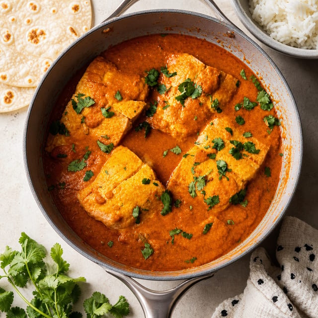 Salmon (Atlantic) Butter Masala.