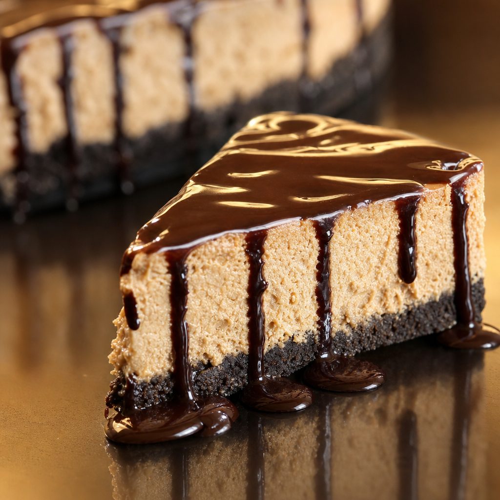 Chocolate Peanut cheesecake.
