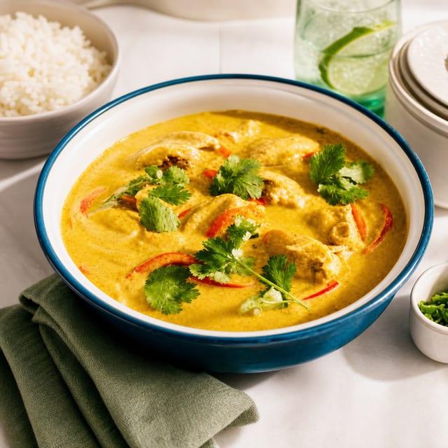 Mushroom Mango Curry.
