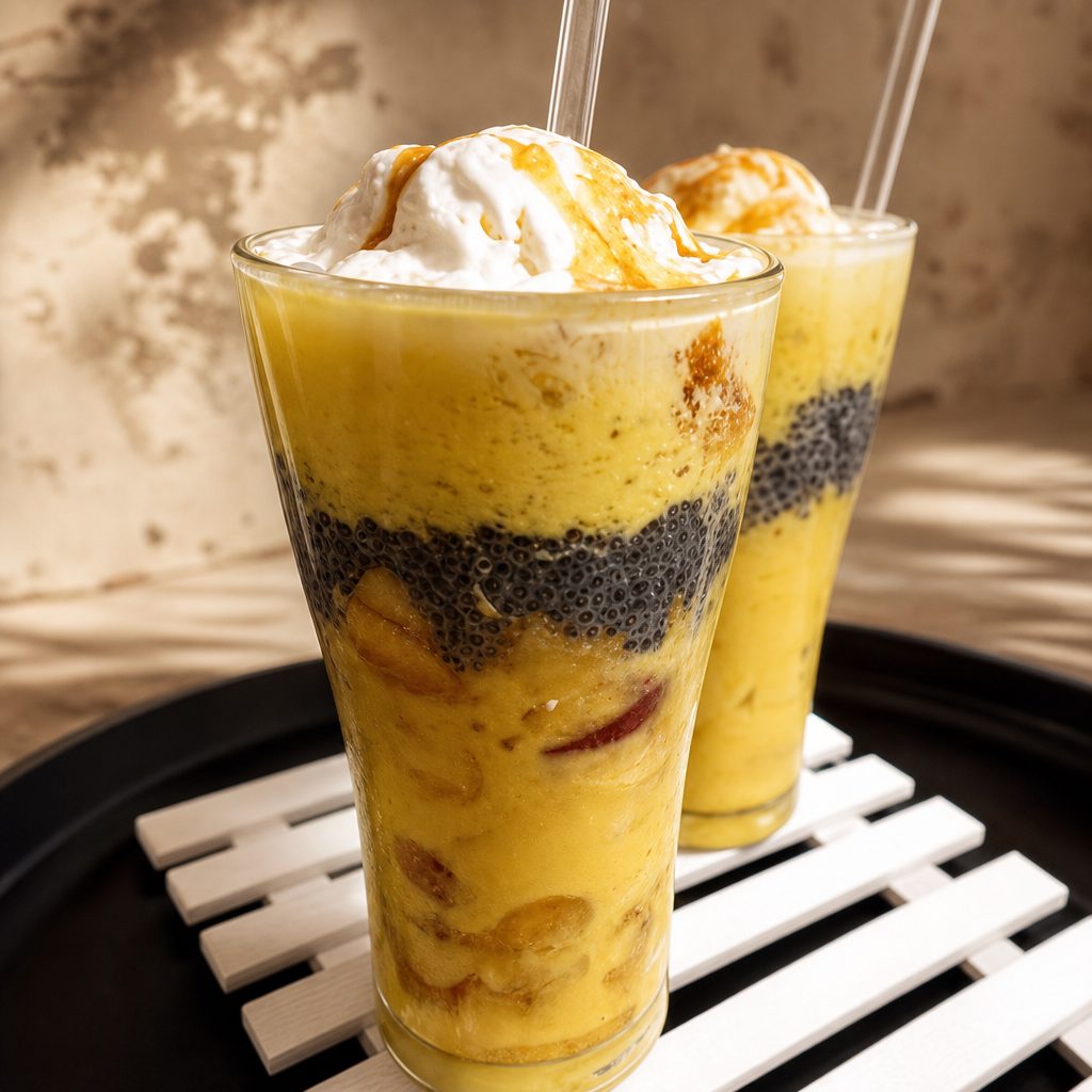Kesar Falooda – Saffron-Infused Royal Dessert Drink.
