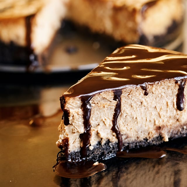 Chocolate Cappuccino cheese cake.