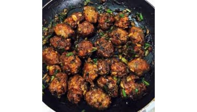 Veg Manchurian balls (10) - Vegan