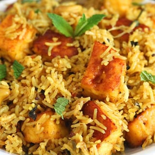 Paneer Biryani - Non Vegan