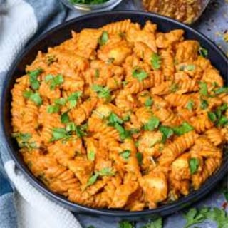 Butter Chicken Rotini Pasta