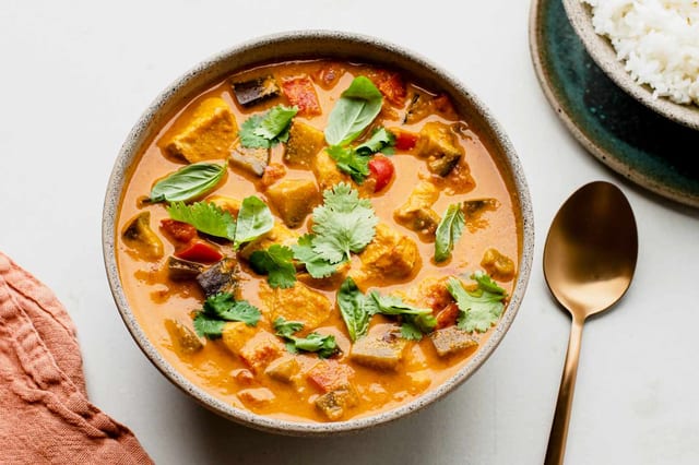 Beef Red Curry (Halal)