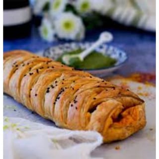 Tawa Veg Curry Puffs (2) - Vegan