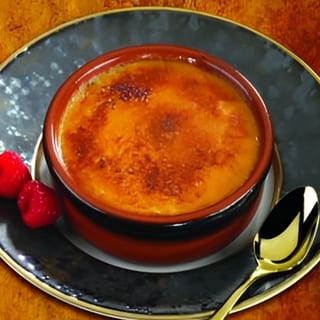 Cream Brulee Dessert