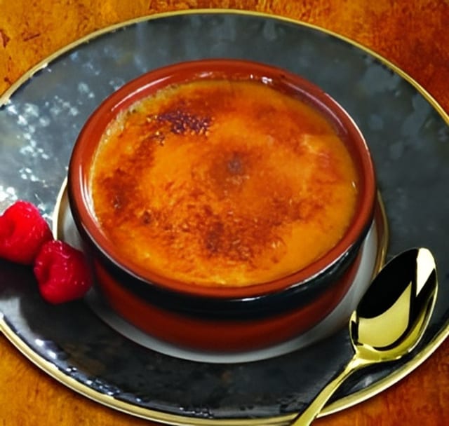 Cream Brulee Dessert